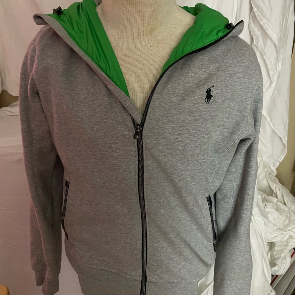 Ralph Lauren Zip Up Polo!
